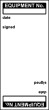 Write on Cable Marking Labels - Equipment No