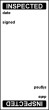 Write on Cable Marking Labels - Inspected