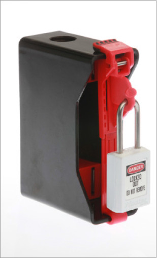 Red Spot Fuse Holder Lockout Device – Adjustable Spring Loaded