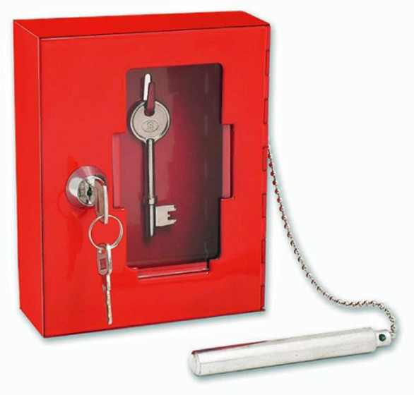 Glazed key box