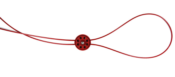 Single Cable Lockout with 1.5 metre cable (no locking tool)