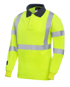 PROGARM 5286 ARC POLO SHIRT Hi-Vis Yellow