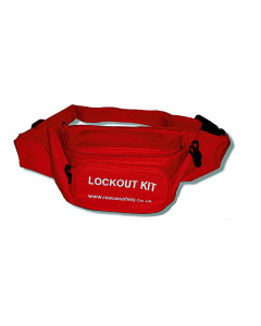 Canvas Waist Pouch (front and top opening pockets)