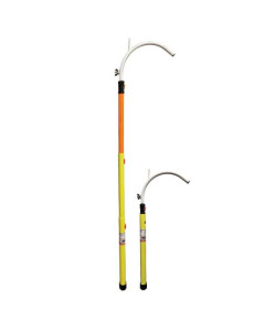 36KV Insulated Telescopic Rescue Hook 1.28m Length