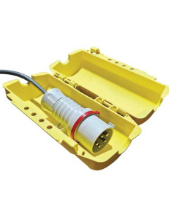 Industrial Large Plug Lockout Yellow