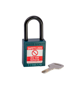 NC38 Nylon Shackle Safety padlock-TEAL