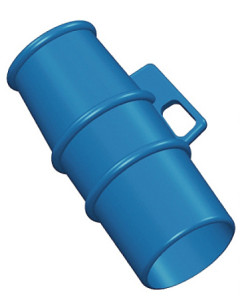 Lockout for use on 230v 63A pin and sleeve Sockets BLUE