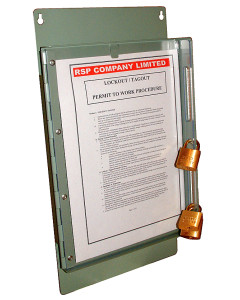 Card Safe - single side viewing