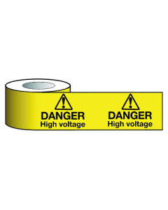  Barrier Warning Tape 150mmx100m Danger High Voltage 