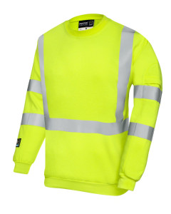 PROGARM 5626 ARC SWEATSHIRT Hi-Vis Yellow