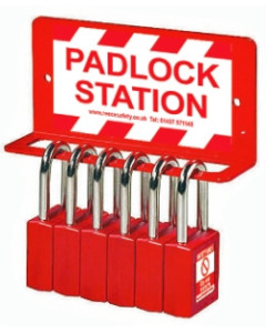 Small Padlock Station