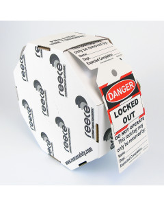 Locked Out - Do Not Operate - Roll Of 100