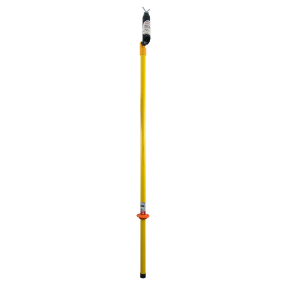 45kV pole with hand guard and voltage detector 127 V to 90 kV