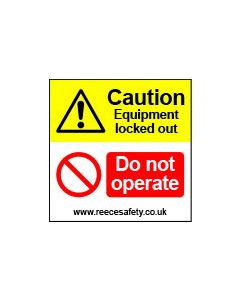  Lockout Labels 50mm x 50mm (pack of 10) 