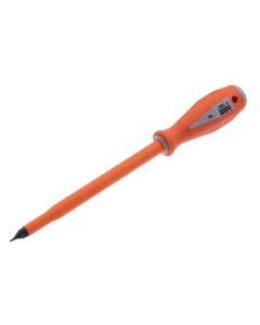 Insulated screwdriver - High torque soft grip 200 long shaft screwdriver