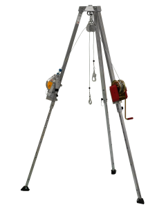 DB-A2 IKAR Tripod, PLWT Load Winch with HRA65 Rescue Device