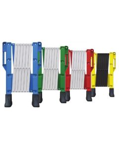 Titan expanding barrier - expands to 3m Green/White