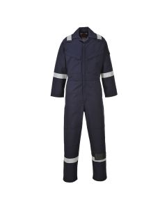 Arc Flash Coverall Navy with High vis Tape 8.6 - 13.6cal/cm2 - XL