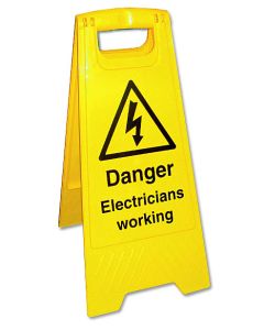  A Board, Danger - Electrician Working