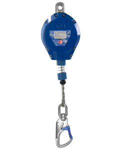 IKAR 12m Galvanised steel lifeline - Aluminium housing