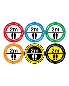 Social Distancing floor sign "Keep your distance"-GROUP