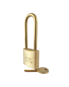 Brass 38mm body Safety Padlock -Master/Differ-Long 