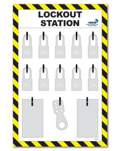 10 Lock Lockout Station Only
