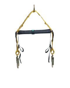 Rescue bar for use with MSA V-form harness STEEL