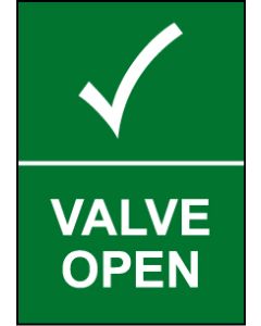  Size A7 Valve open 