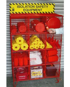 Padlockable Lockout Equipment Storage Cages