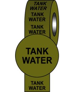 British Standard Pipeline Information Tapes - Tank Water