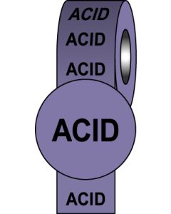  Pipeline Info Tape - 150mmx33m - Acid 