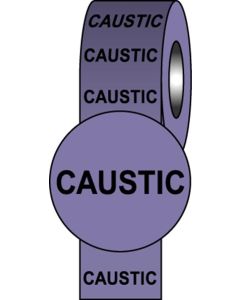  Pipeline Info Tape - 50mmx33m - Caustic 