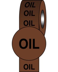 Pipeline Info Tape - 50mmx33m - Oil 