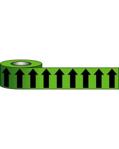  100X33M BLACK ARROW ON GREEN 
