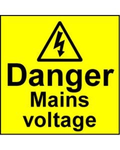 Electrical Safety Labels - Mains Voltage