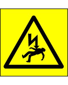 Electrical Safety Labels - Electric Shock Hazard