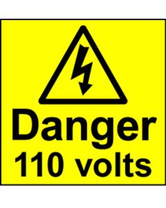 Electrical Safety Labels - 110 Volts