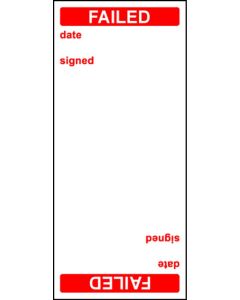 Write on Cable Marking Labels - Failed