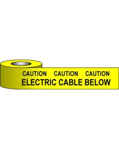Underground warning tapes - Electric Cable