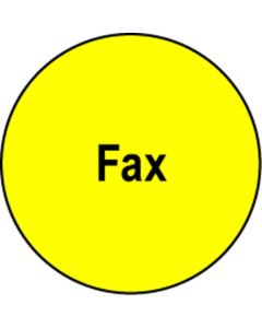 Plug Warning Label - Fax