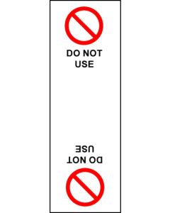 Electrical Cable Marking Labels - Do Not Use