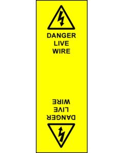 Electrical Cable Marking Labels - Live Wire