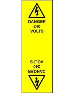 Electrical Cable Marking Labels - 240Volts