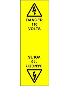 Electrical Cable Marking Labels - 110Volts
