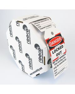 Locked Out - Do Not Operate - Roll Of 100