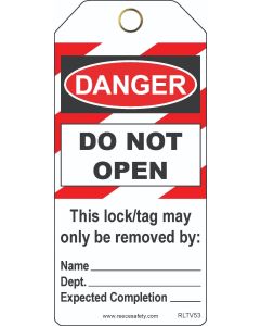 Do Not Open Contractor Tags (25/pk)