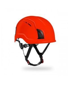 Ventilated Safety Helmet - Red