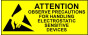 Electrostatic Labels - Attention Small