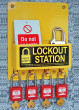 Mini Lockout Station - station only - 250 x 200 mm (H x W)